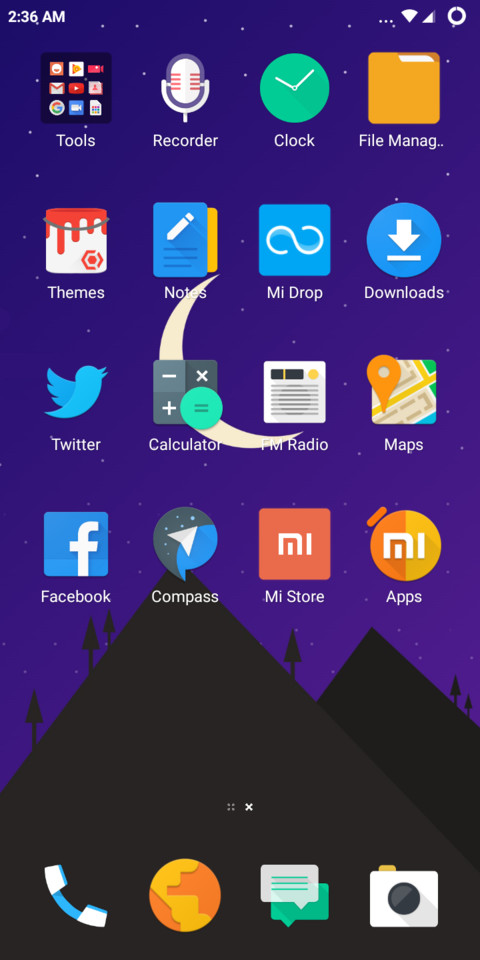 Android 8(Oreo) screenshot