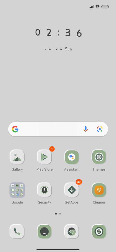 Matcha green screenshot