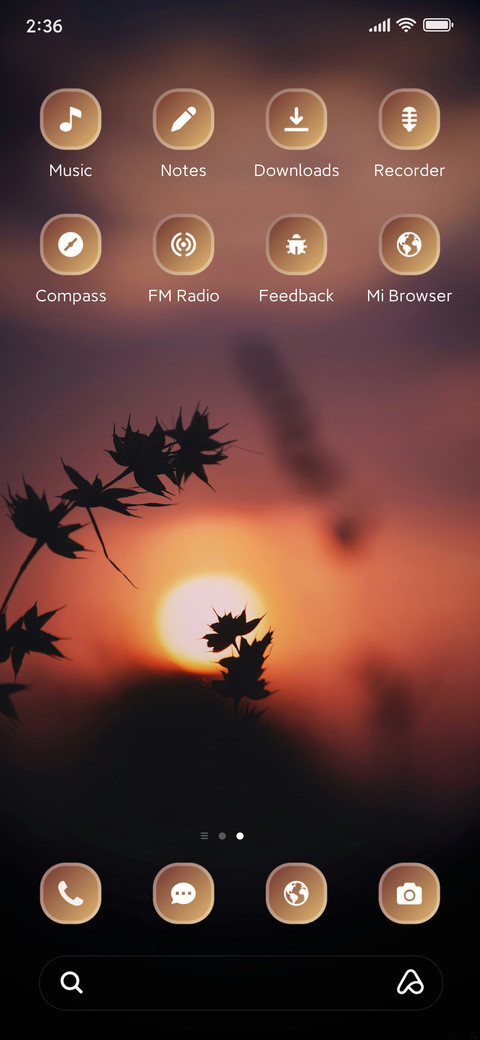 Sunset screenshot