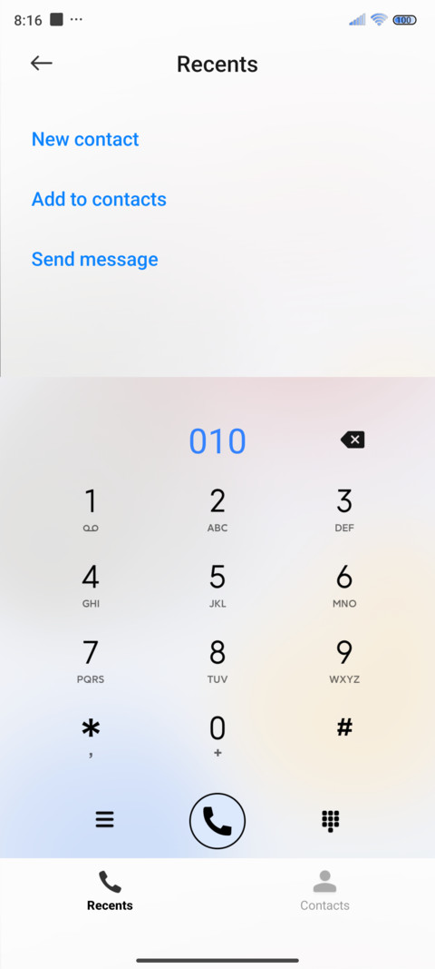 Plain white screenshot