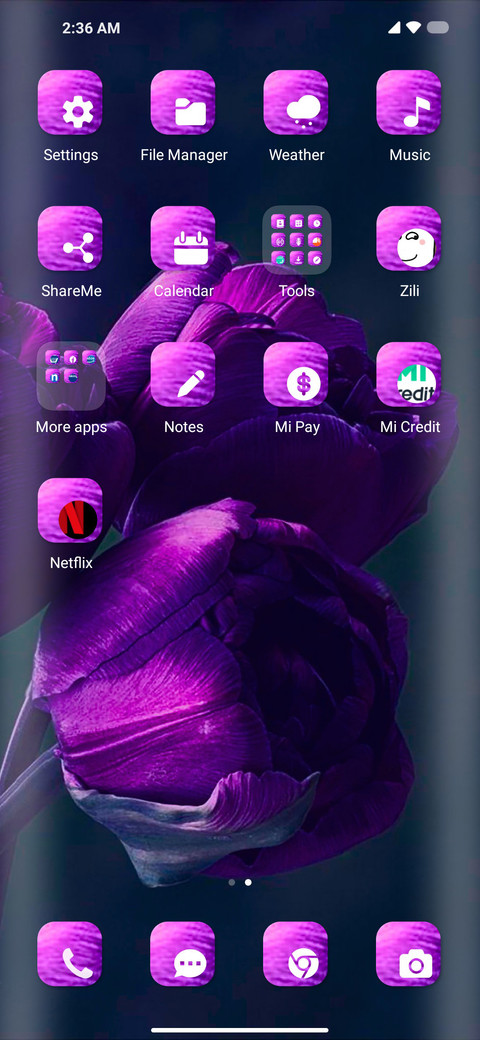 Purple Tulip screenshot