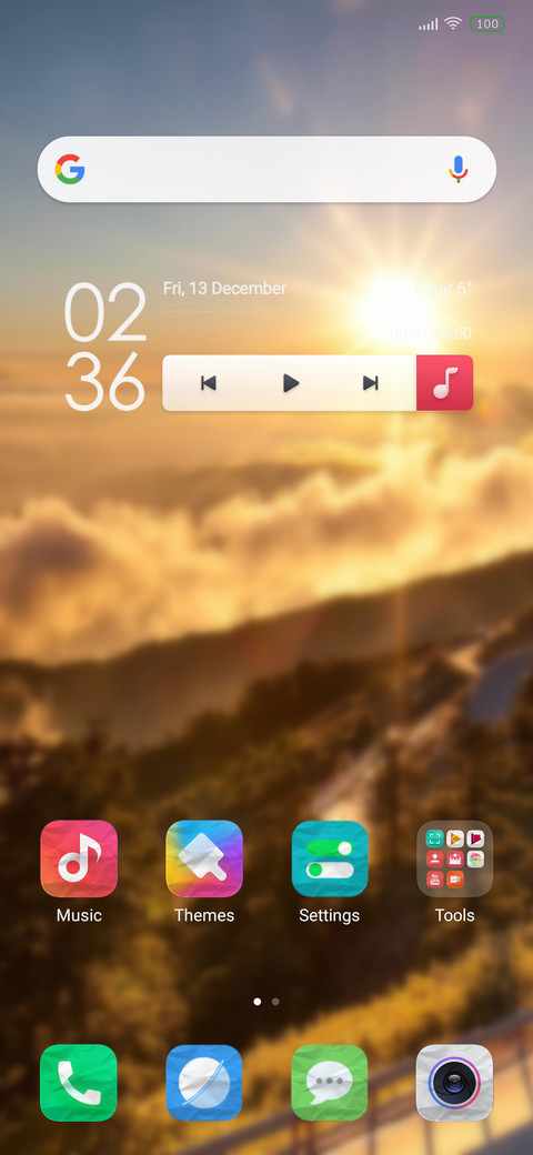sunrise V11-4 screenshot