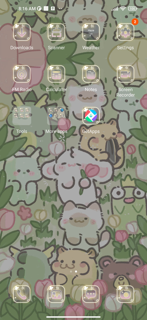 Flower Sea Rabbit screenshot