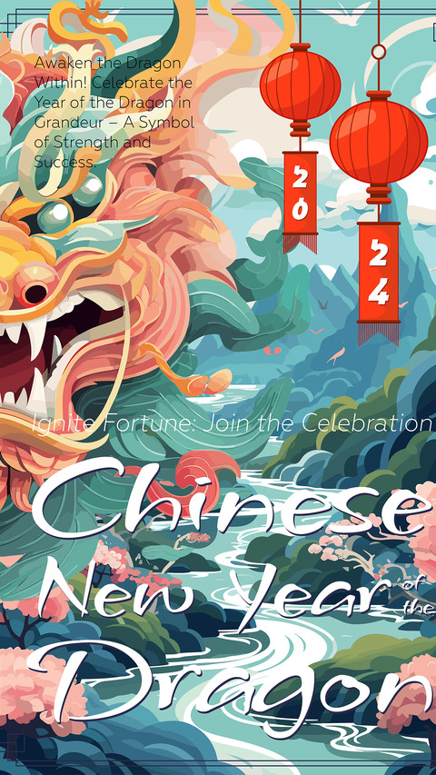Happy Chinese New Year of the Dragon screenshot