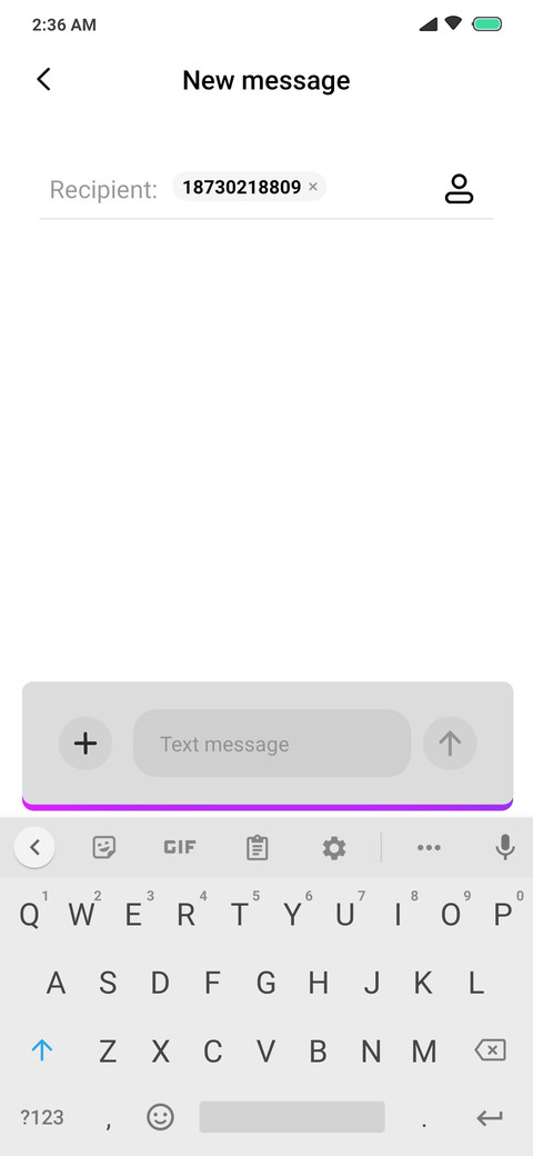 Violet screenshot