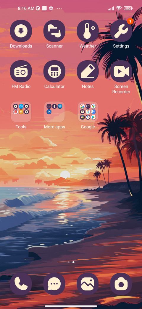 Relaxed Beach screenshot