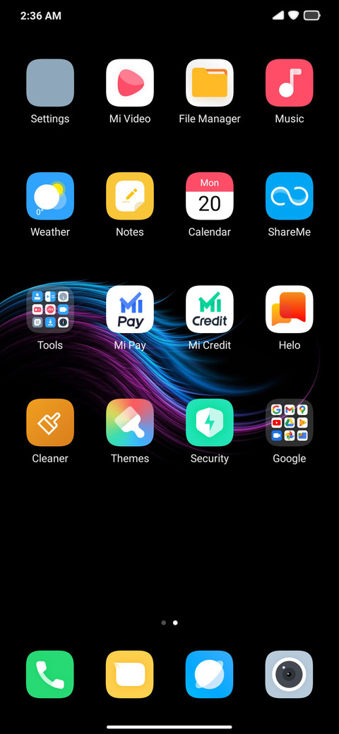 Elegant Origin OS screenshot