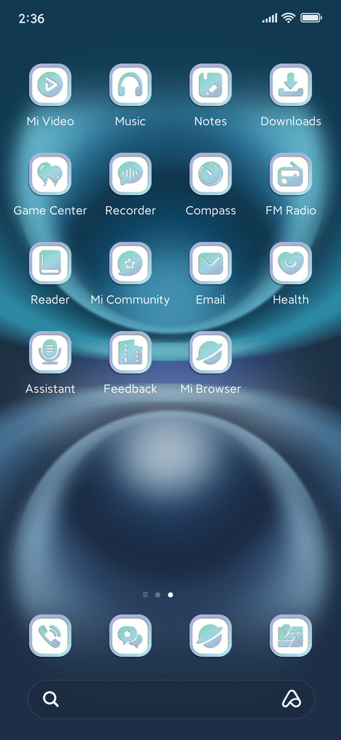 Purple light screenshot