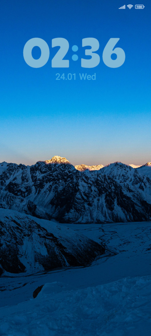 Snowy Mountain screenshot