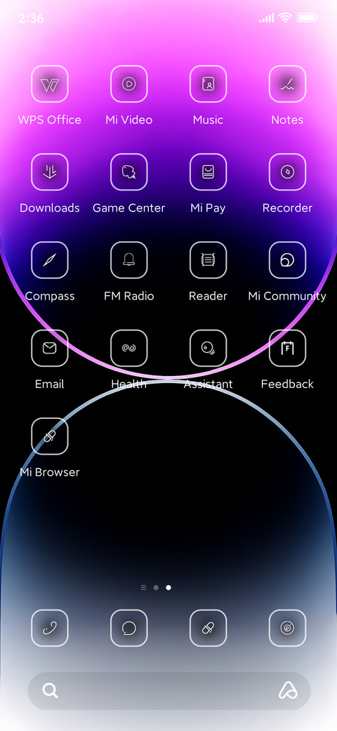 Purple OS screenshot