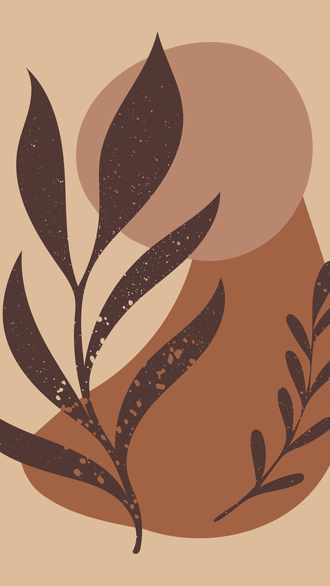 Abstract plant painting screenshot