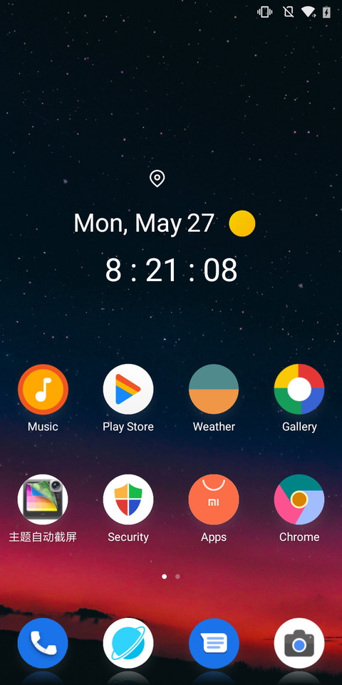 X Android 10 Q  Night Mode _DWM19 screenshot