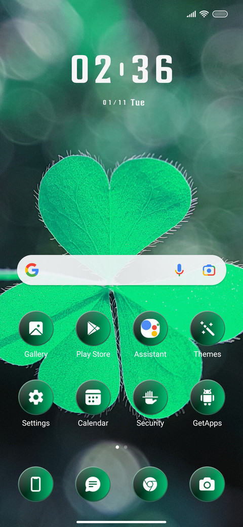 Clover Print screenshot