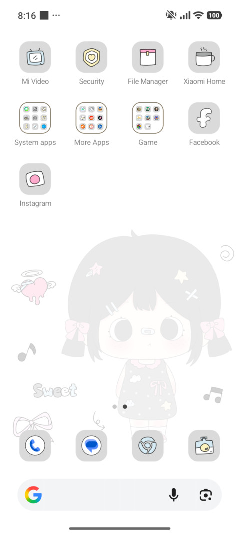 Black Hair Cutie screenshot