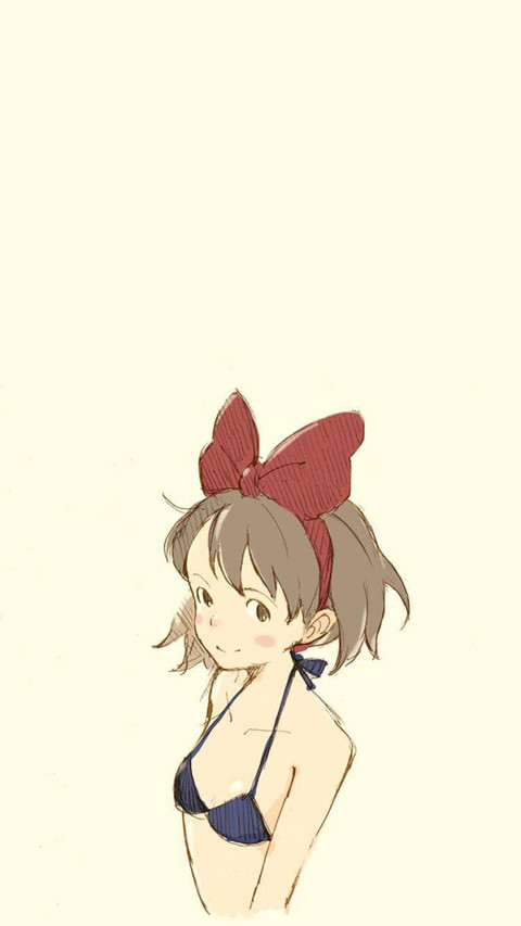 《魔女宅急便》人物手绘 screenshot