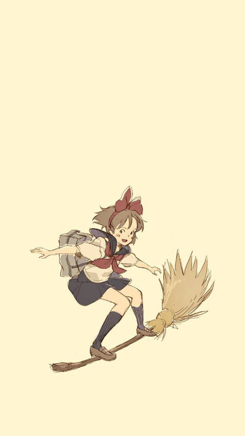 《魔女宅急便》人物手绘 screenshot