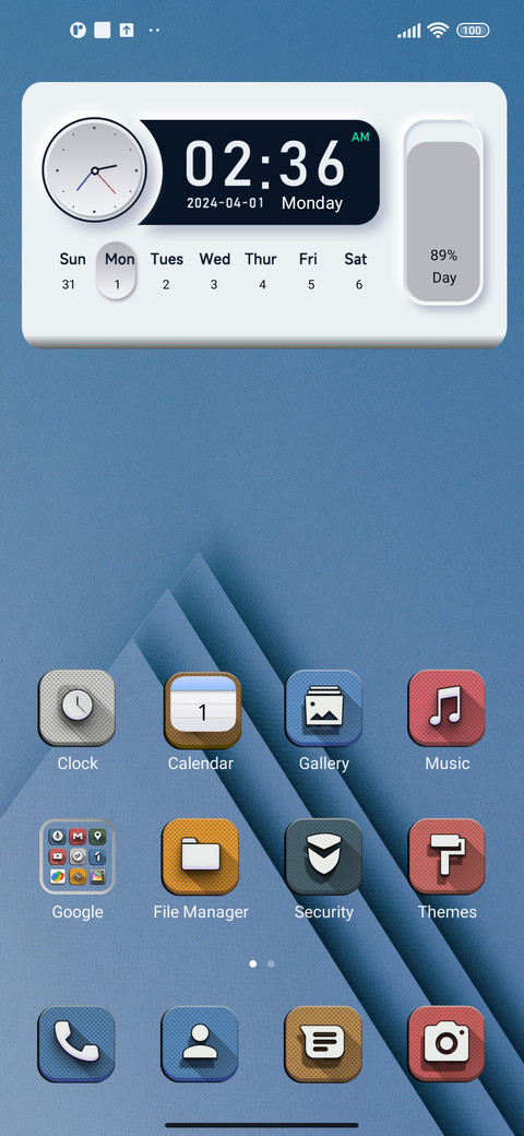 Blue life screenshot