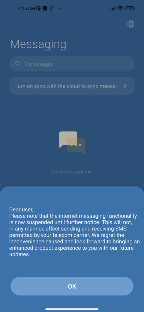 Sundown exercise screenshot