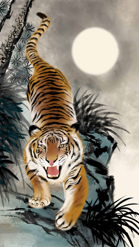 The most expensive tiger painting 97 screenshot