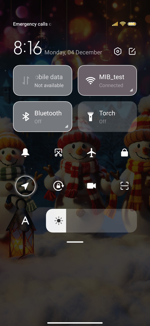 Christmas village screenshot