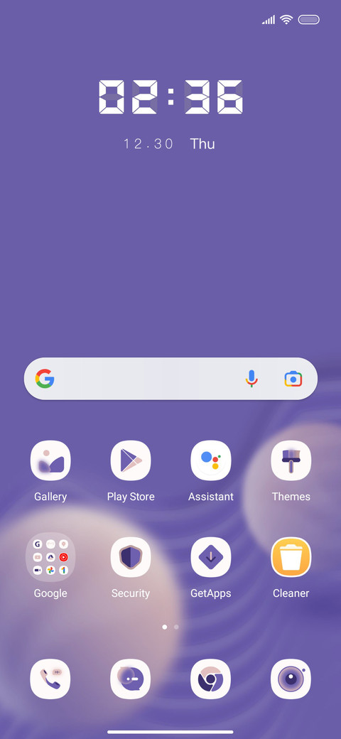 Elegant flower screenshot