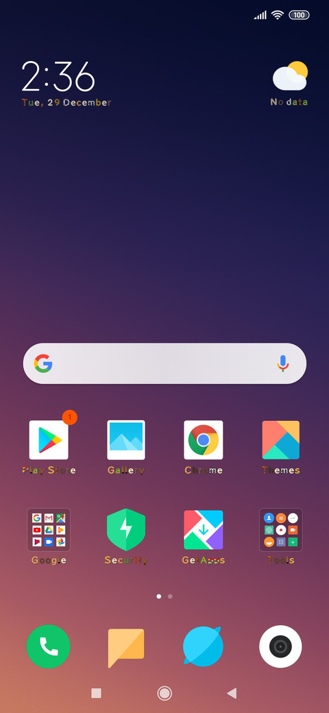 Animals color screenshot