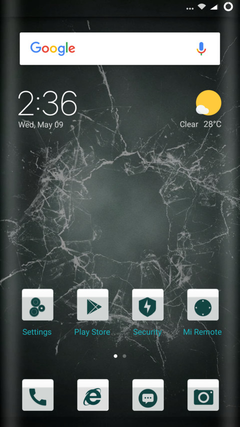 Green screenshot