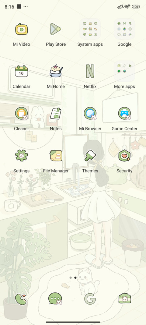 Kitchen diary screenshot