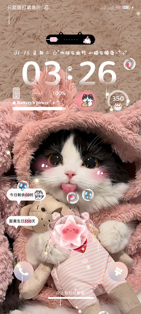 小笨猫只会爱你 screenshot
