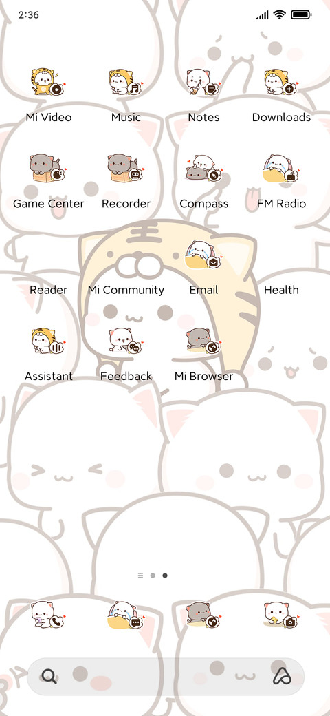 Luminous Peach Cat screenshot