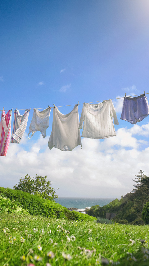 How to sun dry clothes in the most scientific way screenshot