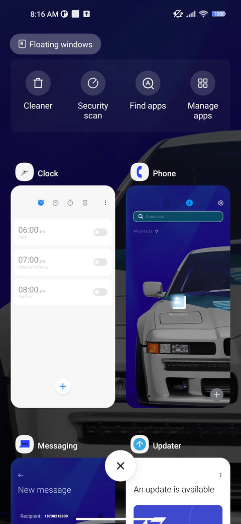 Overtaking screenshot