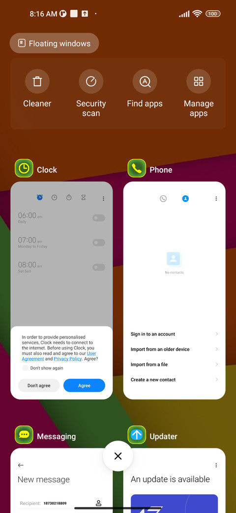 background screenshot