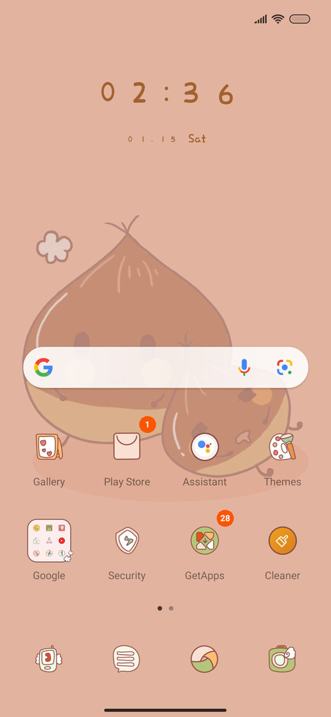 Food name screenshot