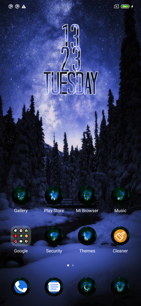 Starry Winter screenshot