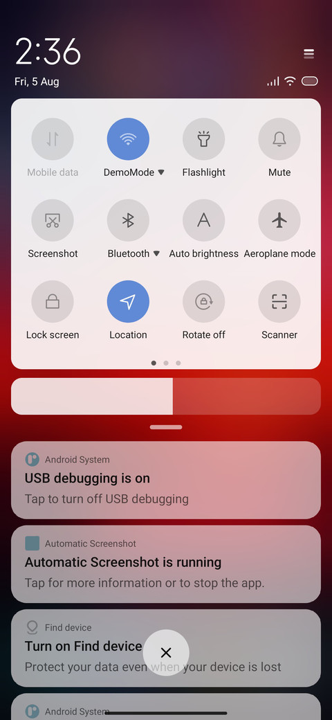 Minimal Sunset v13 screenshot