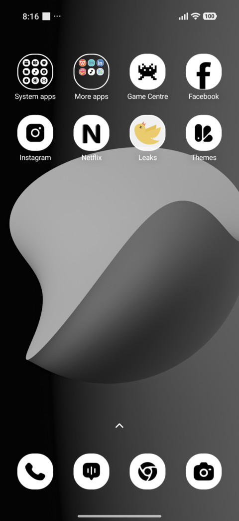 Minimal Apple screenshot