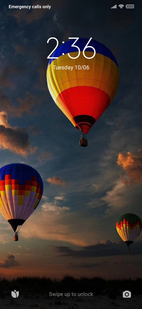 Hot air balloon screenshot