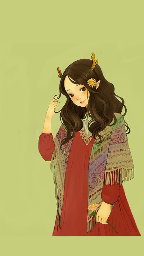 插画萌妹子 (2) screenshot