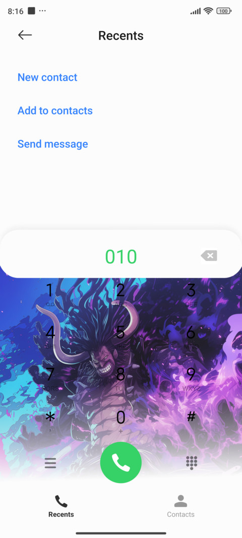 Purple flame screenshot