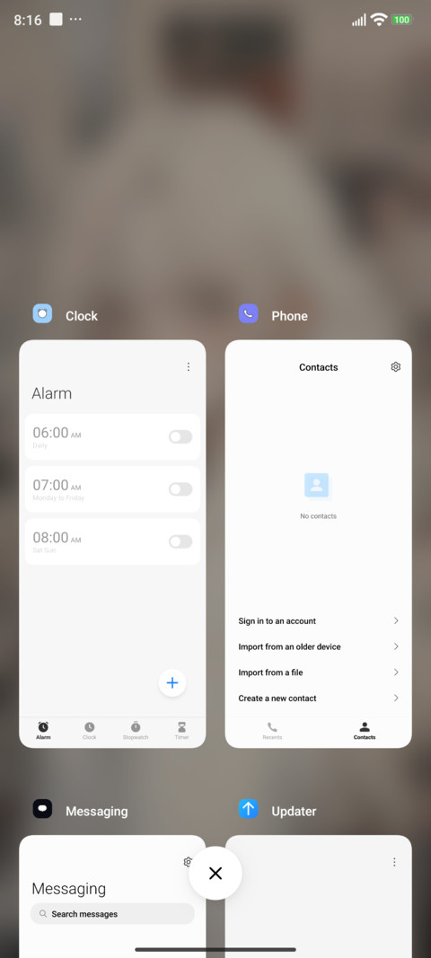 white screenshot