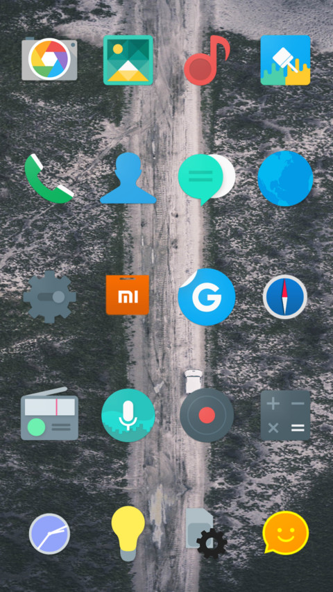 Pure android screenshot