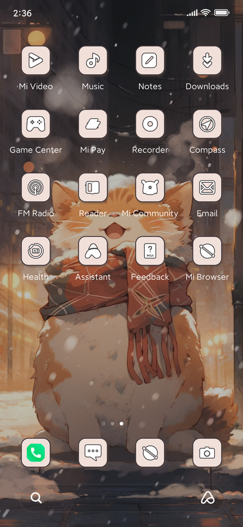 Warm Winter Cats screenshot