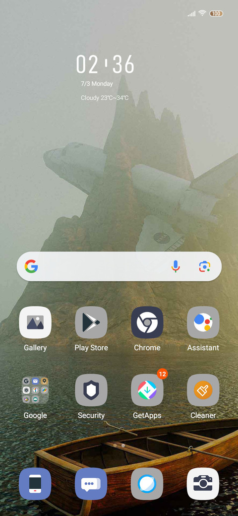 Aircraft wreckage screenshot