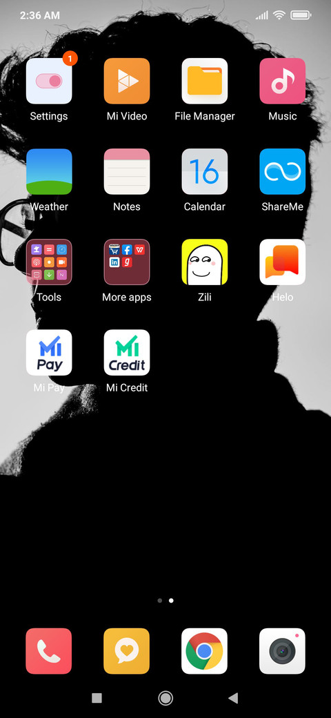 black face screenshot