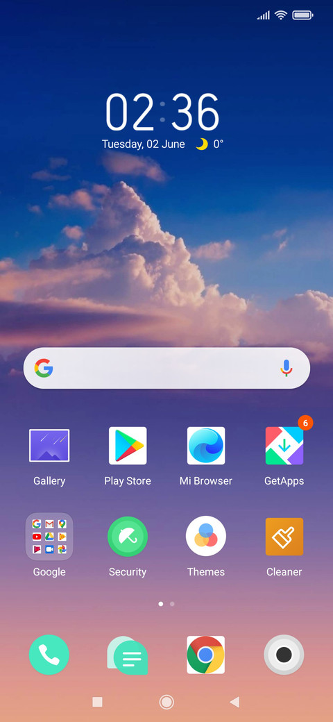 Pure Sky screenshot