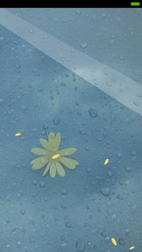 非主流雨滴文字控 screenshot