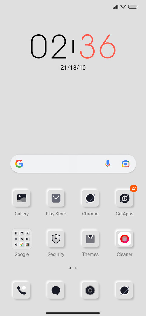 The dark grey screenshot