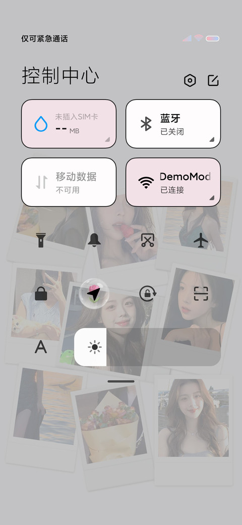 ins美女 拍立得 screenshot