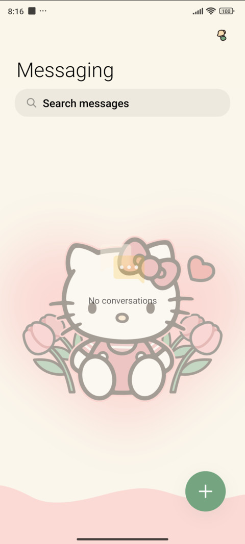 Hello Kitty tulips screenshot